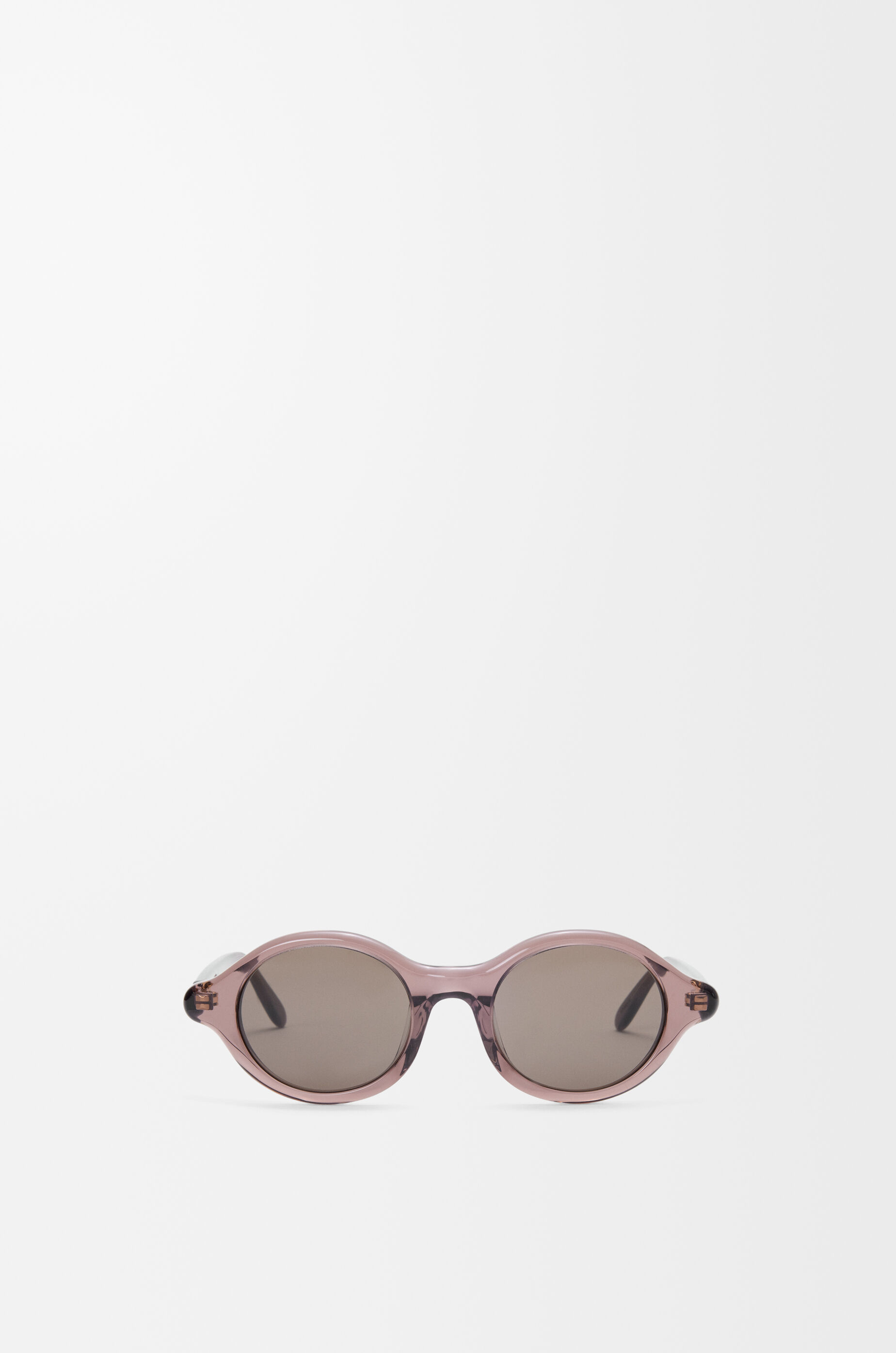 LOEWE Epsilon Slim sunglasses Transparent Brown
