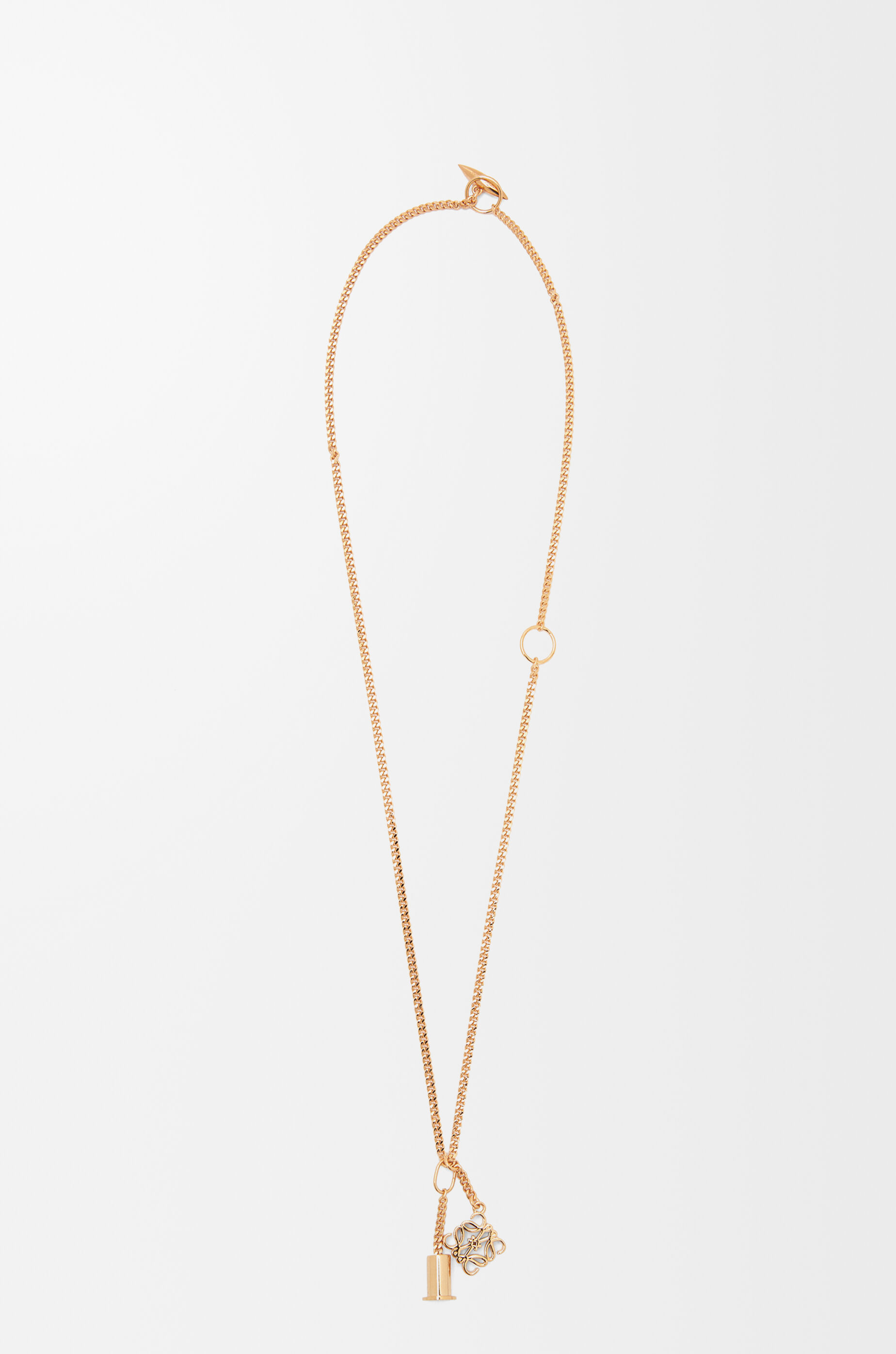 LOEWE Personalisation necklace in metal Gold