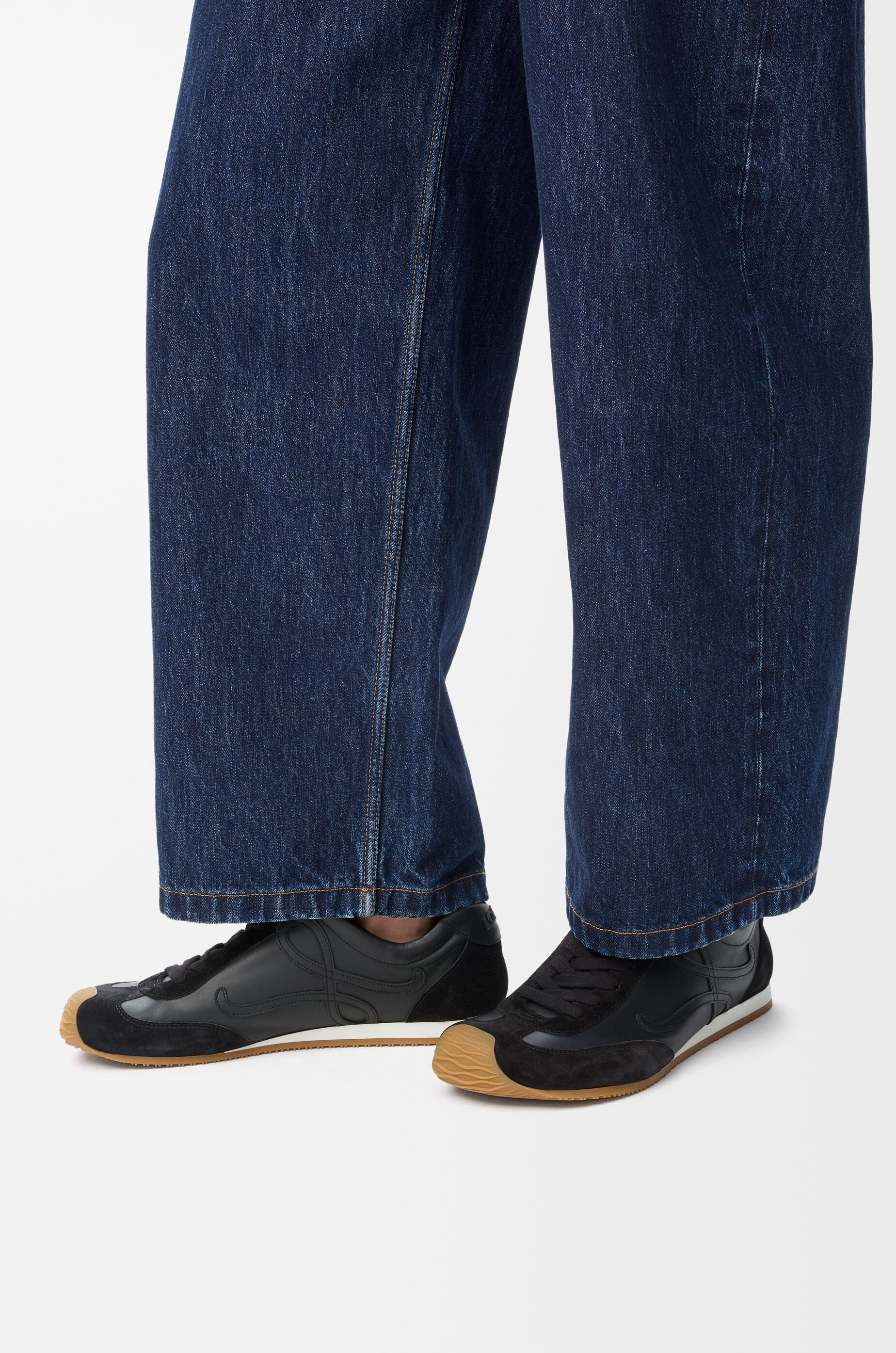 LOEWE Ballet Runner 2.0 in soft calfskin Black