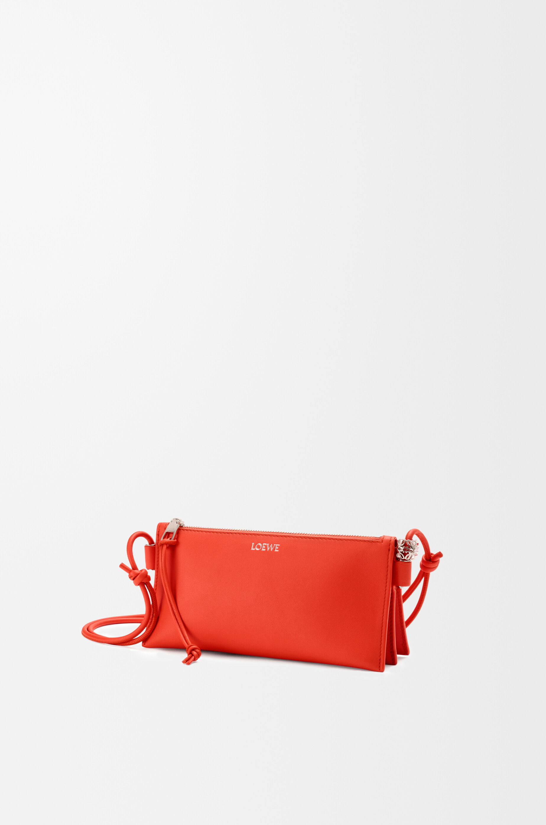LOEWE Joya pouch in nappa calfskin Sunrise Orange