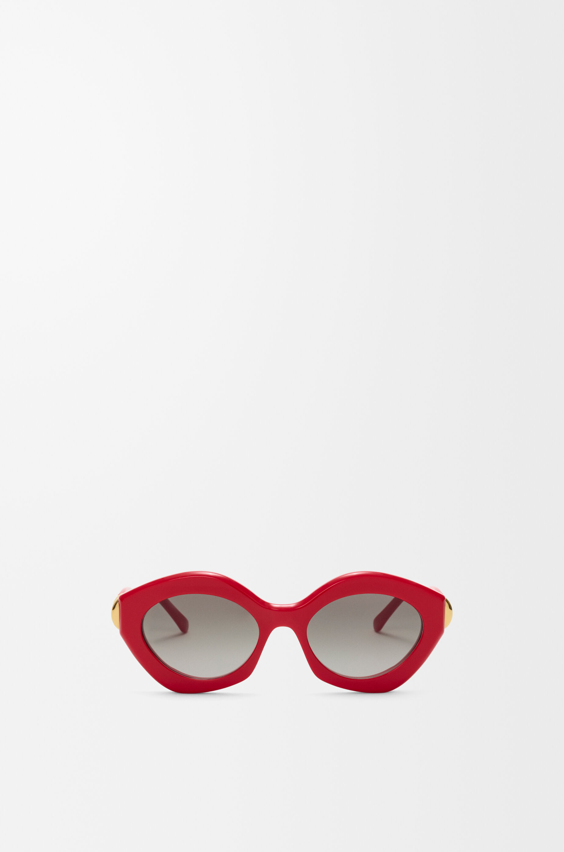 LOEWE Coil Cateye sunglasses Ruby