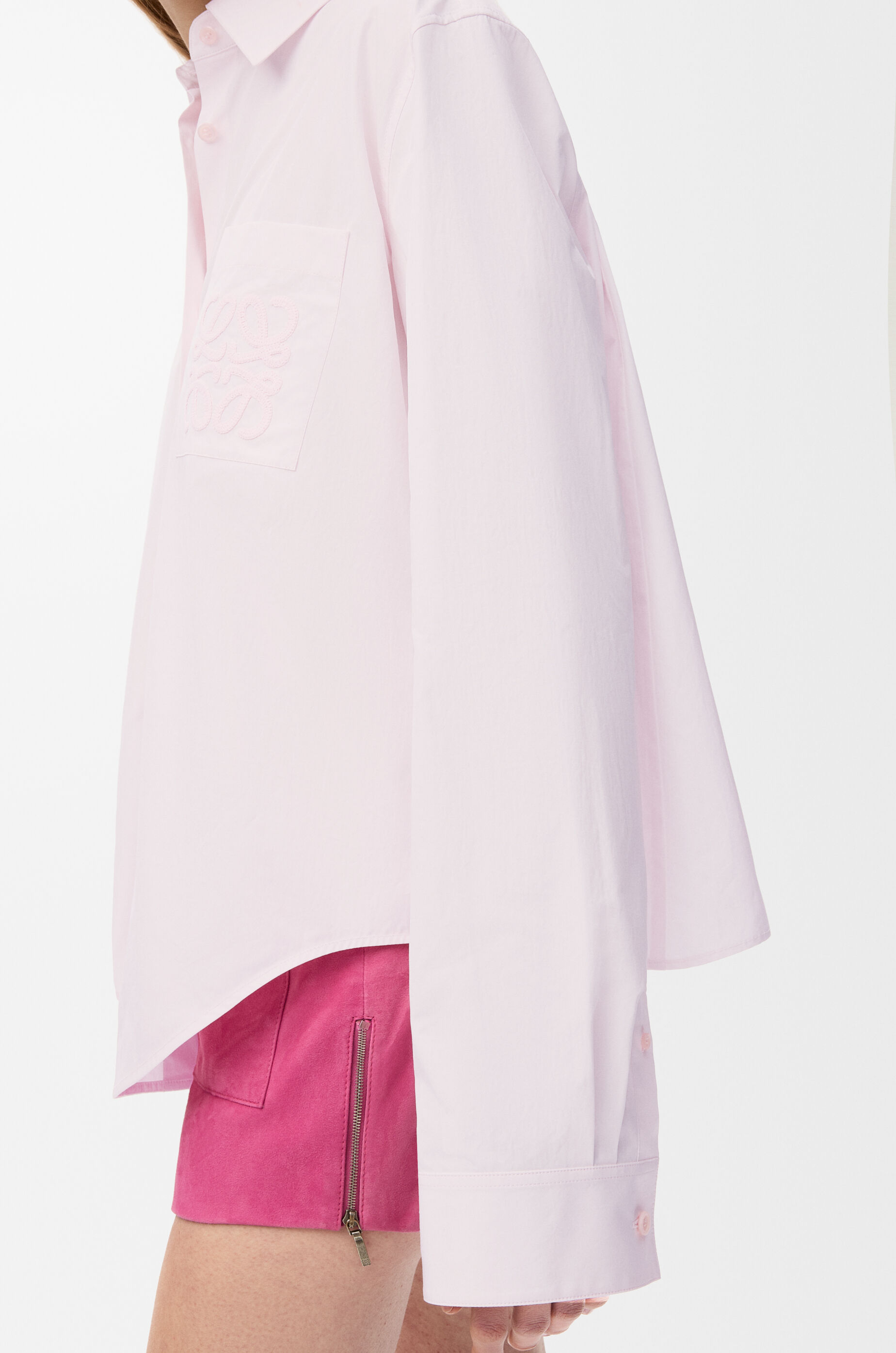 LOEWE Shirt in cotton Light Pink