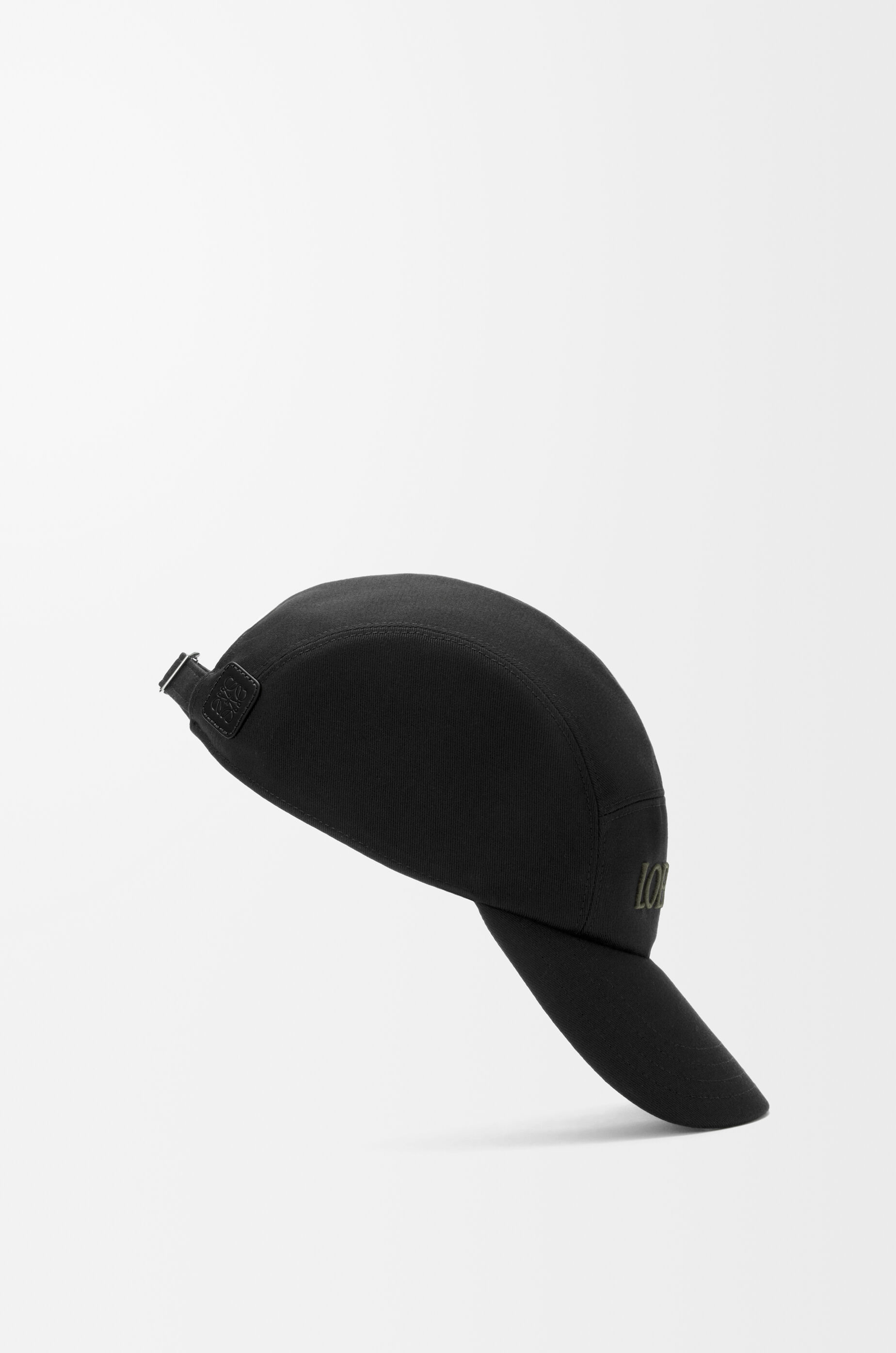 LOEWE Camp cap in cotton Black