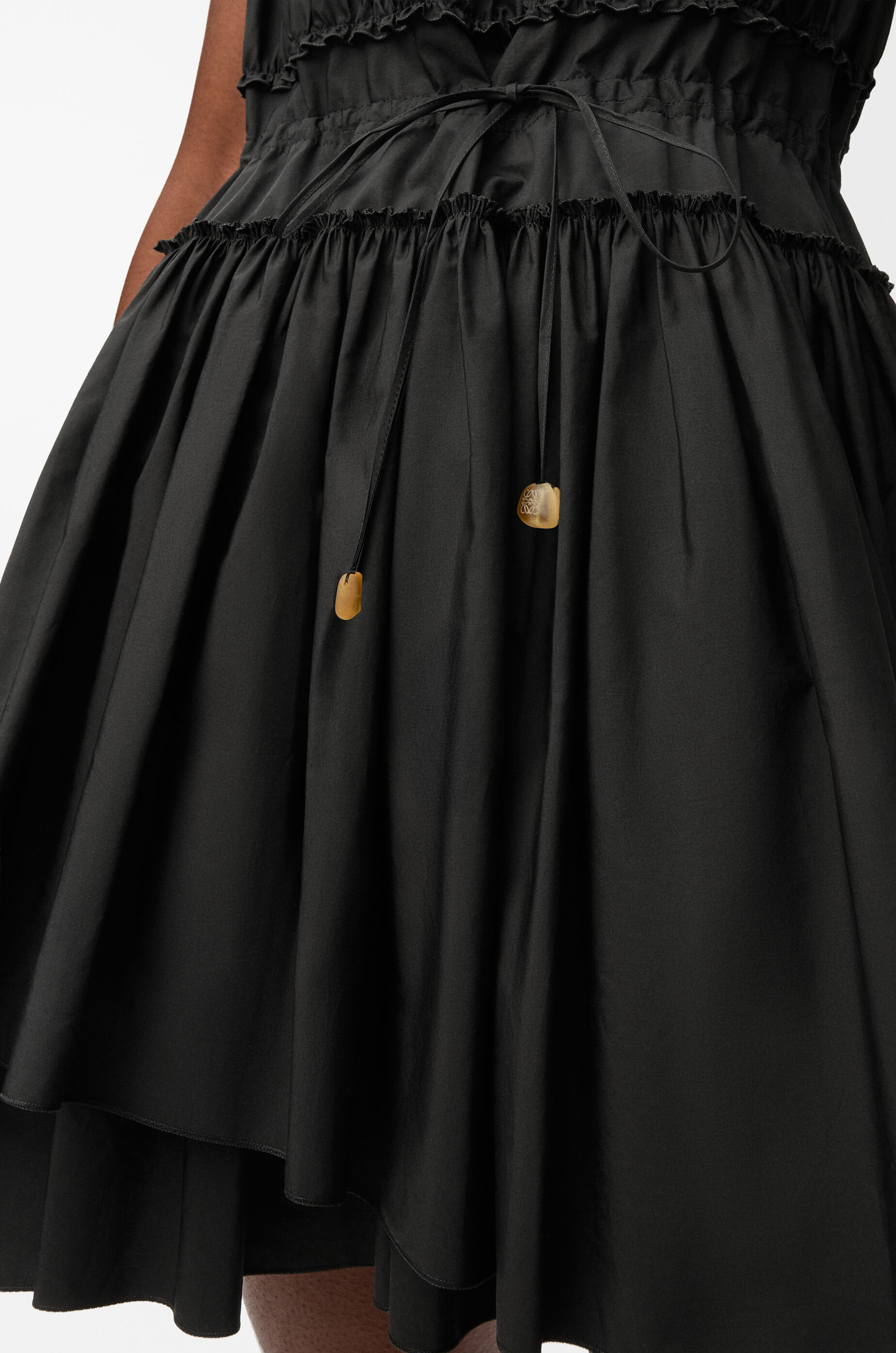 LOEWE Dress in cotton Black