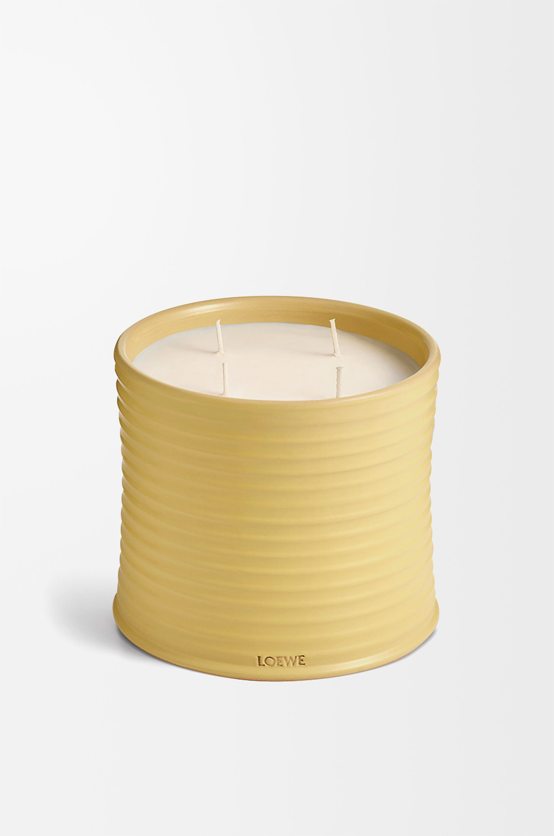 LOEWE Large Honeysuckle candle Yellow