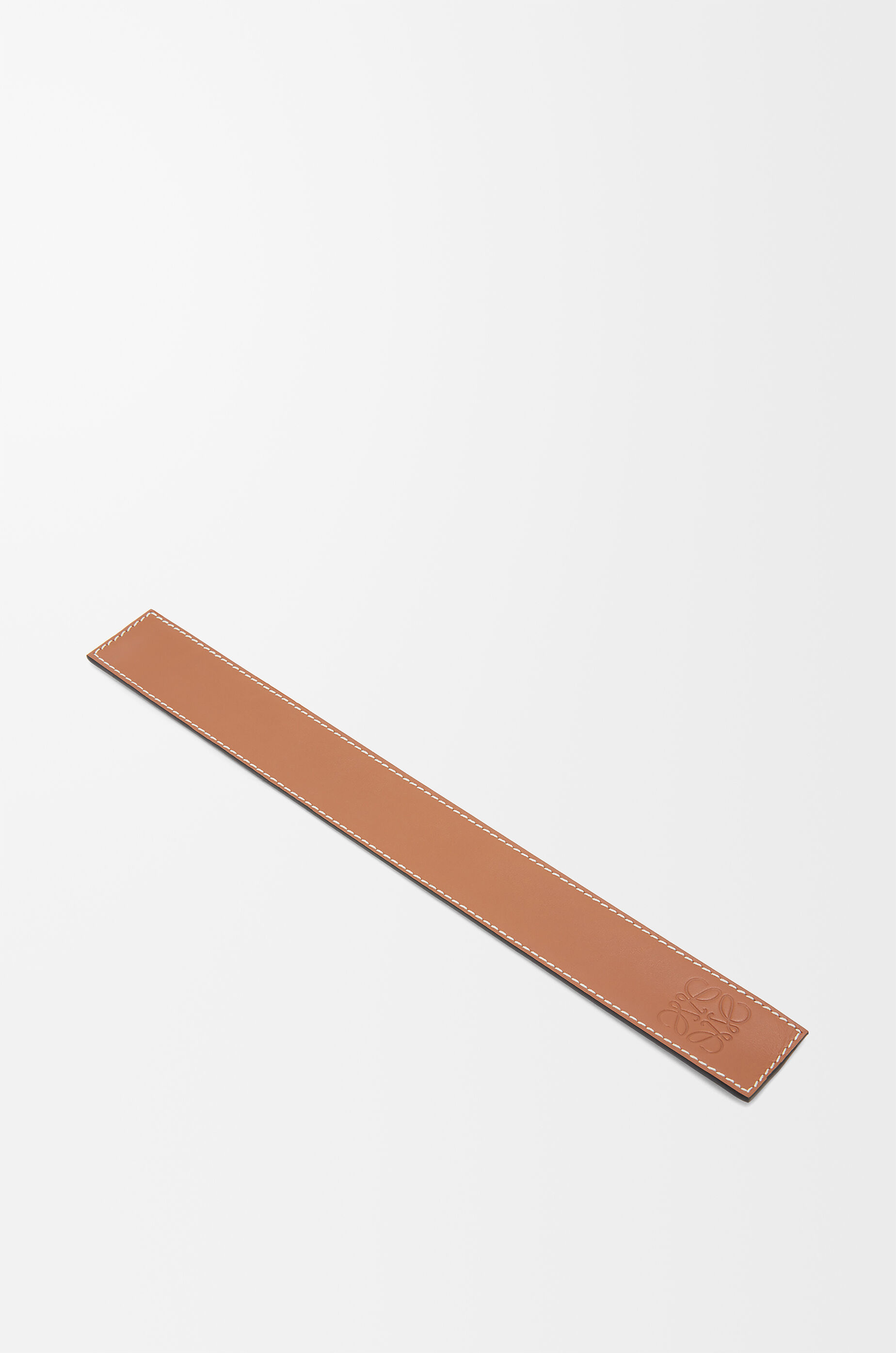 LOEWE Slap bracelet in calfskin Tan