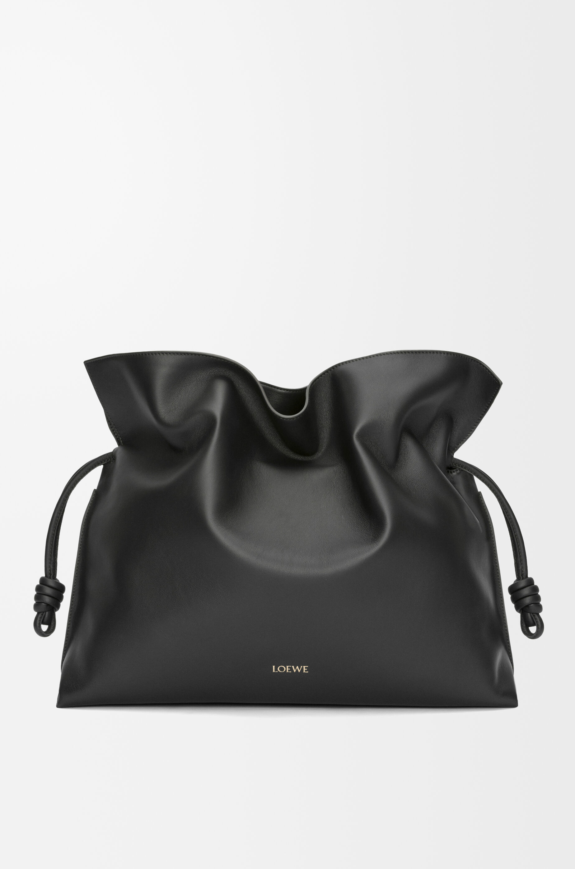 LOEWE XL Flamenco clutch in nappa calfskin Black