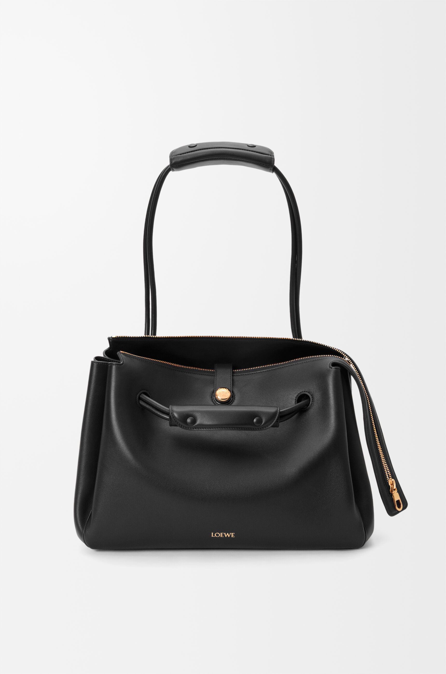 LOEWE Large Madrid bag in supple calfskin Black