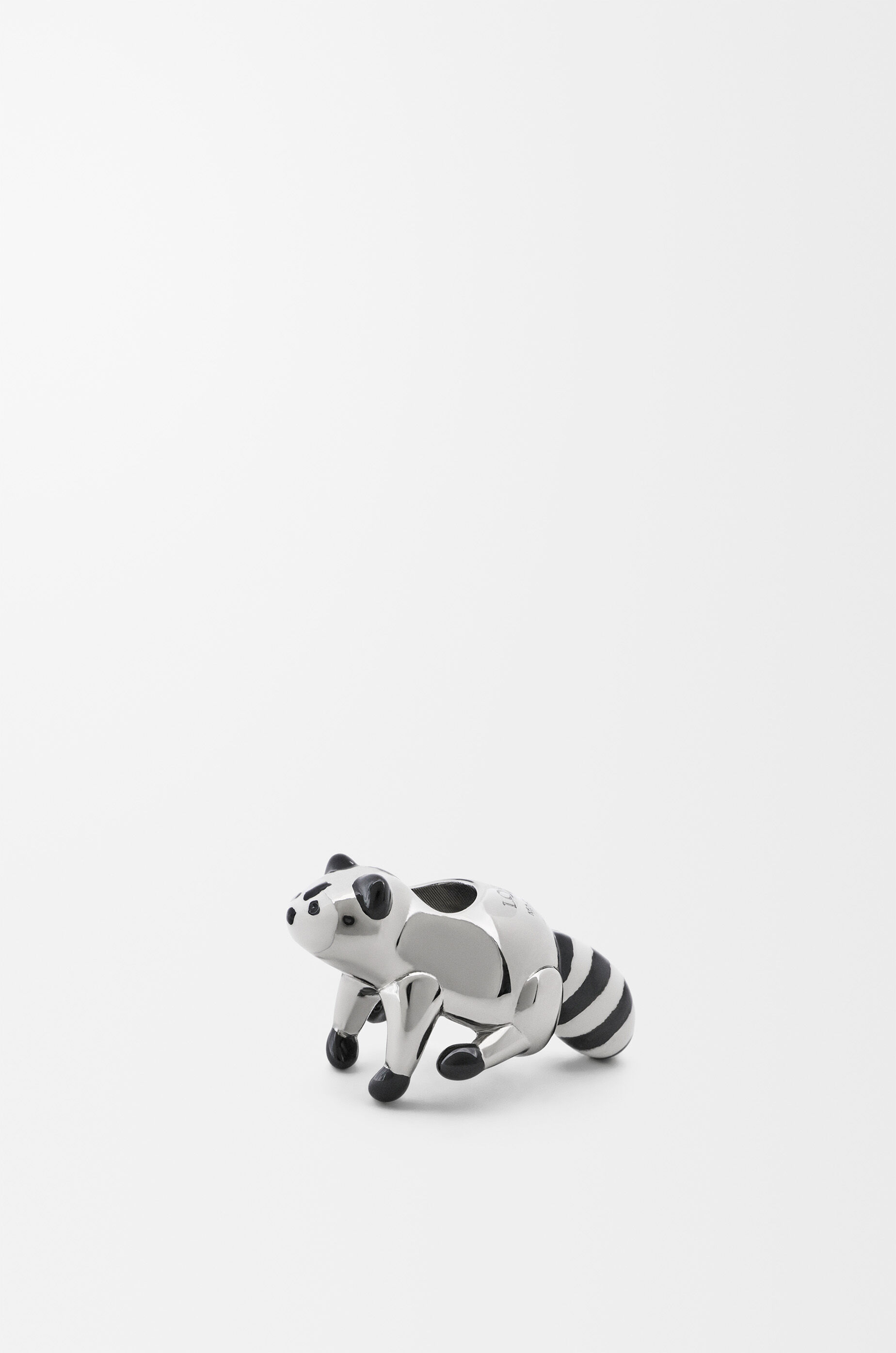 LOEWE Raccoon dice Silver