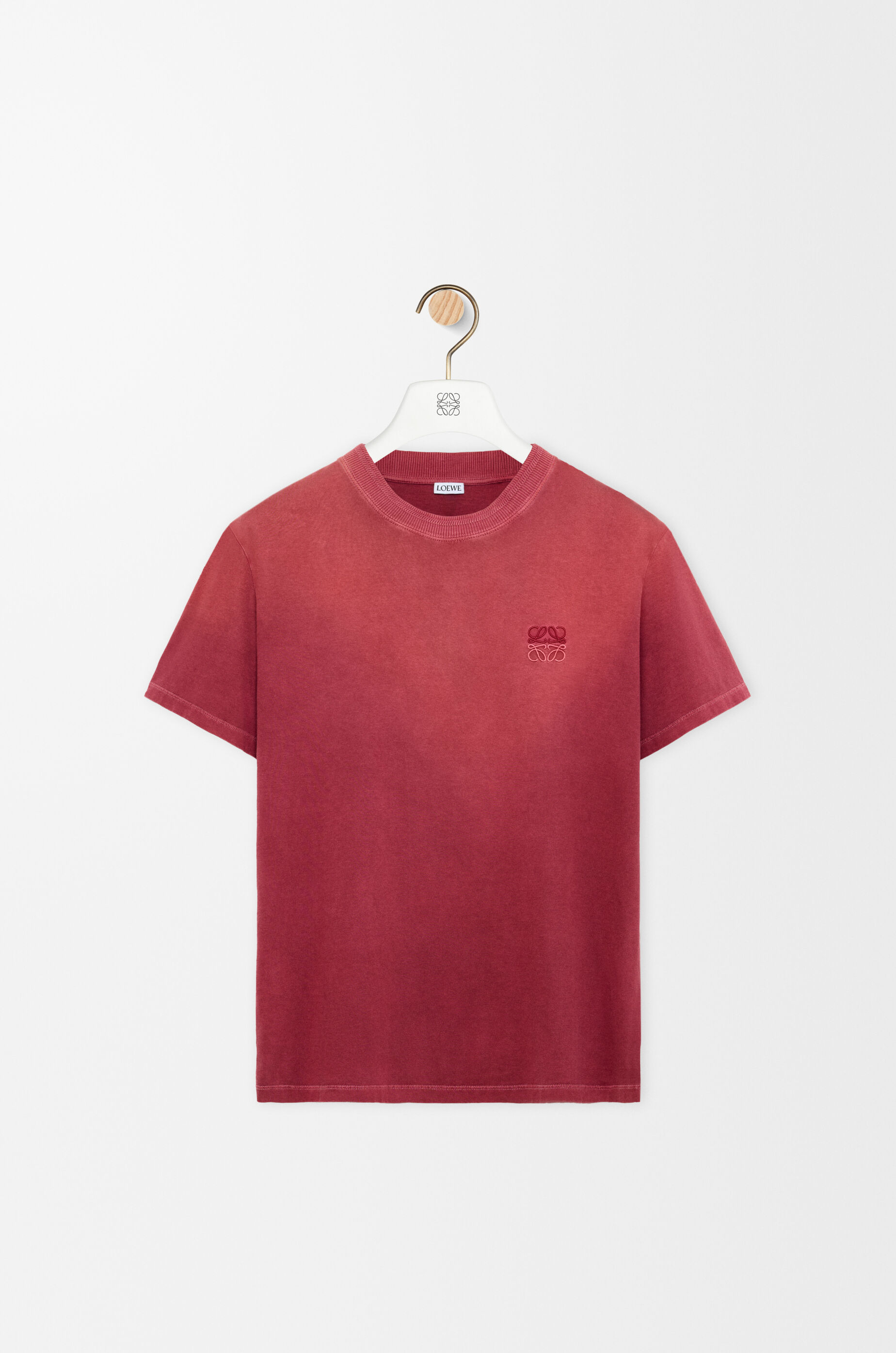 LOEWE Regular fit T-shirt in cotton Red
