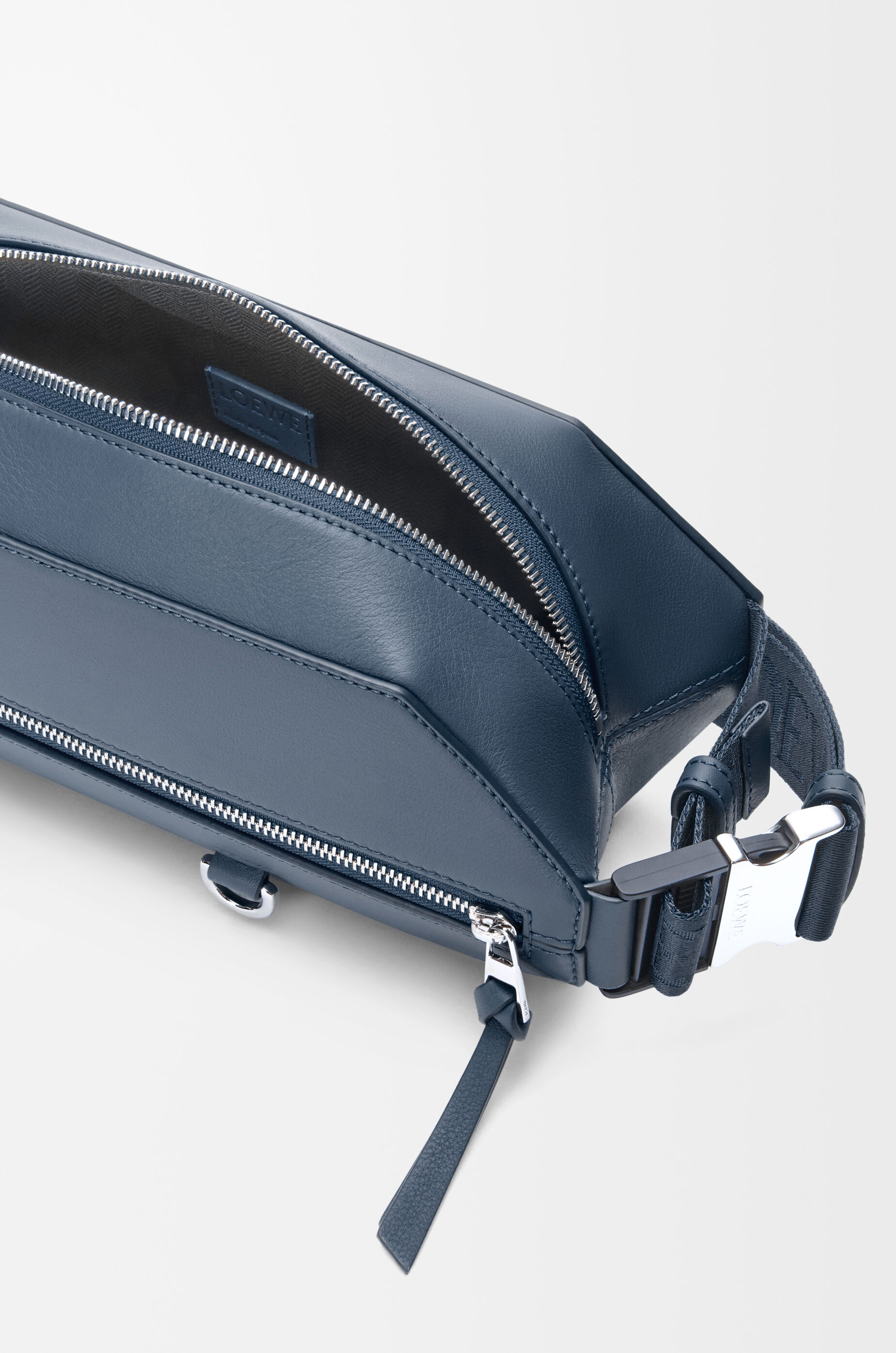 LOEWE Convertible sling in classic calfskin Indigo Dye